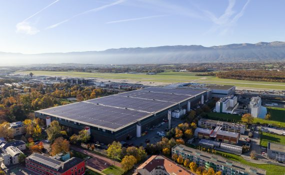 Palexpo vue extérieure