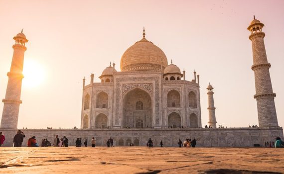 india, taj-mahal, agra, grave, temple, tomb, travel, landmark, marble, religion, islam, asia, nature, sunset, people