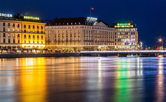 lake, geneva, nature, switzerland, landscape, leman, night